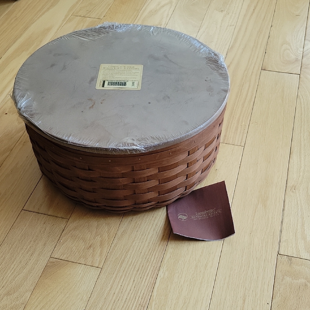 Longaberger Brown Woven Basket Accents